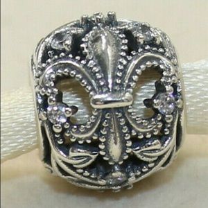Pandora Sterling Silver Fleur de Lis Charm